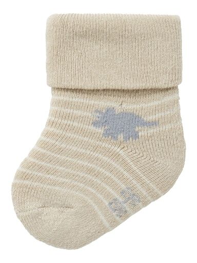 [01-36058.7] Baby Frottee Socken (Beige, 50-56)