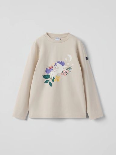 [01-36774.0] Mädchen Langarmshirt mit Einhornmotiv (92)
