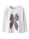 Langarmshirt mit Brustdruck