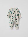 Langarm Pyjama Einteiler Raumschiffmotiv