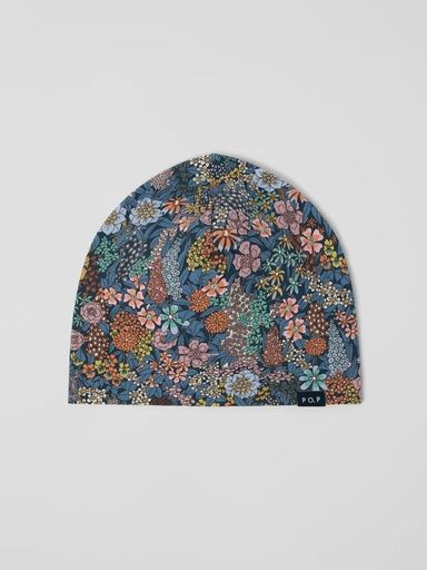 [01-36802.0] Mädchen Mütze geblümt (48)