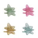 4-Pack Glitzersterne-Haarklammern