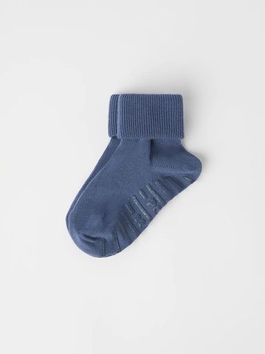 [01-30380.16] Turnup Woll-Socken (Blau, 19)
