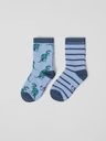 2-Pack bunte Kindersocken Bio-Baumwolle