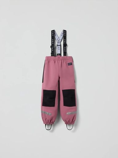 [01-36869.0] Wasserdichte Kinder-Shellhose mit Hosenträgern (98)