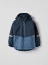 Wasserdichte Shelljacke Kinder zweifarbig