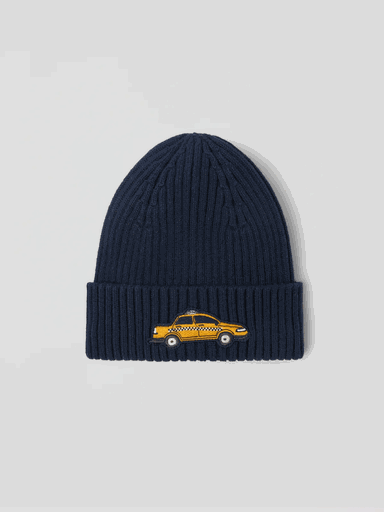 [01-36873.1] Kinder Beanie Mütze mit Stickerei (48)