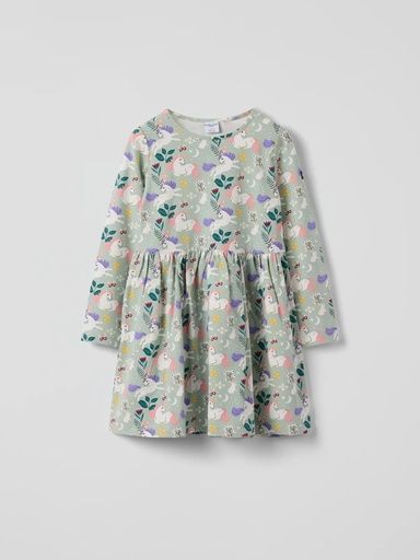 [01-36884.1] Mädchen Jersey-Kleid mit Einhornmotiv (92)