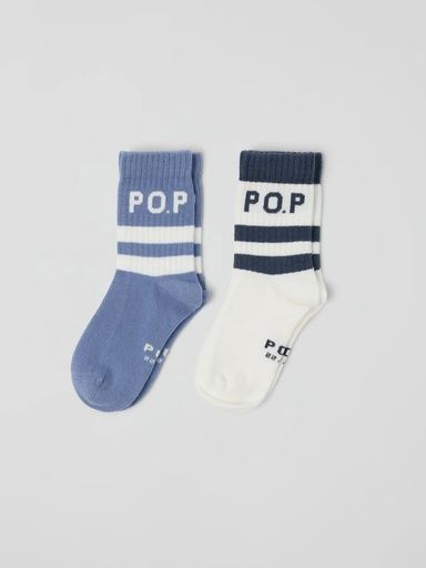 [01-36889.0] 2-Pack Sportsocken (Dunkelblau, 22)