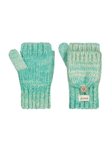 [01-36894.4] Farbige Strick-Fingerhandschuhe Umschlag (Grün, 3)