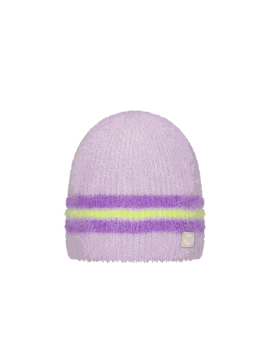 [01-36895.3] Avissa Mädchen-Beanie Haarige Optik (Lavendel)