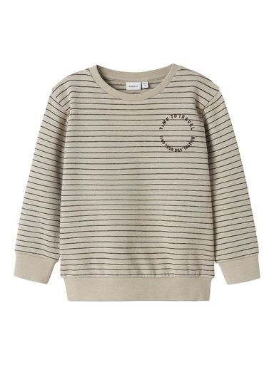 [01-36097.10] Sweatshirt Streifenmuster (Beige, 110)