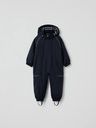 Gefütterter und wasserdichter Shell-Overall 2in1