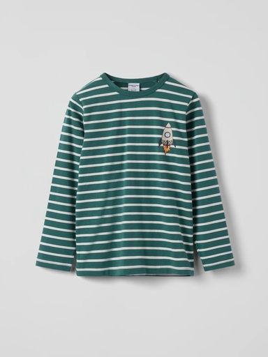 [01-36936.0] Jungen Langarmshirt mit Raketen-Motiv (92)