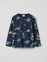Jungen Langarmshirt mit Dino-Print