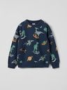 Jungen Sweatshirt mit Dino-Print