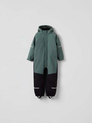 [01-36948.10]  Wind- und wasserdichter Kinderschneeanzug (Dunkelgrün, 86)