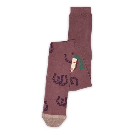 [01-36866.0] Kinder-Strumpfhose mit Pferde-Print (122/128)