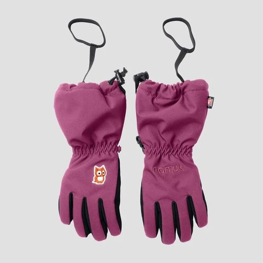 [01-36983.0] Wasserfeste warme Ski-Handschuhe (Himbeer, 4)