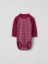 Baby Langarmbody aus Merinowolle