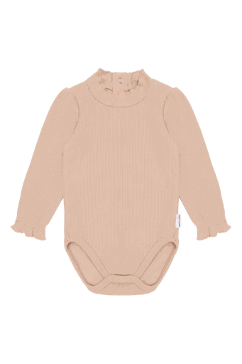 [01-37045.0] Baby Langarmbody Uni gerippt (80)