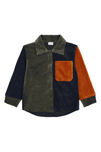 [01-37054.1] Knaben Cordhemd Colourblock (98)