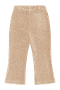 Bequeme Mädchen Velours Hose mit Herztaschen