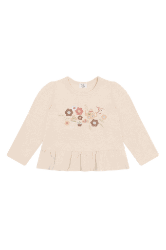 [01-37059.0] Mädchen Langarmshirt Blumen (92)