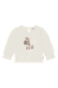 Mädchen Langarmshirt Süsse Häschen