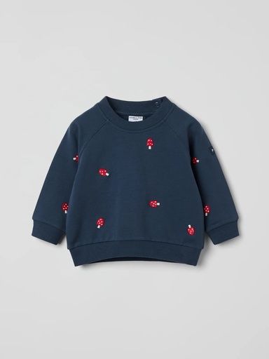 [01-37069.1] Baby-Sweatshirt mit Pilzmotiv (62)