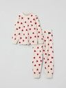 Kinder-Pyjama Herzenmotiv 2-Teiler