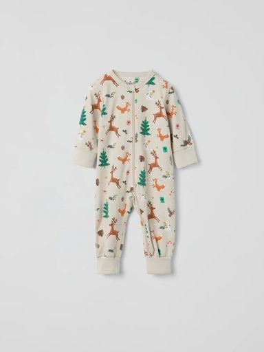 [01-37078.0] Baby-Pyjama mit Weihnachtsmotiv (62-68)