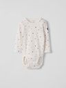 Langärmliger Baby-Body mit Herzli