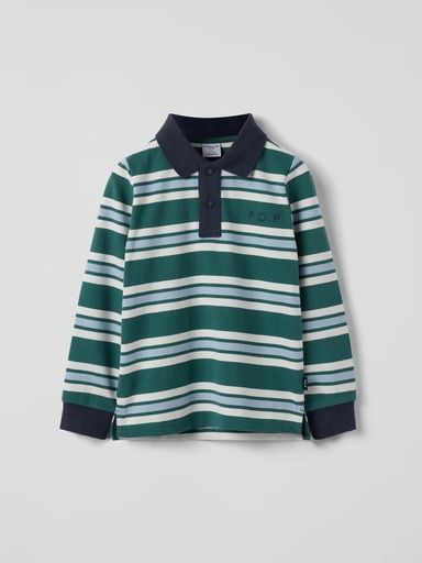 [01-37097.0] Langärmliges Rugbyshirt gestreift (98)