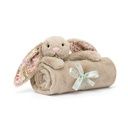 Kuscheldecke Hase Blümchen