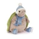 Plüschtier Timmy Turtle auf Schlittschuhe