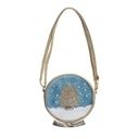 Schneekugel Umhänge-Tasche