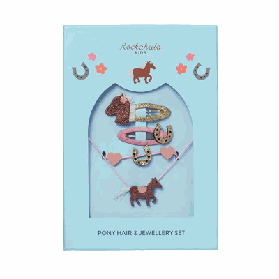 [01-37137.0] Mädchen Schmuck-Set Pferd