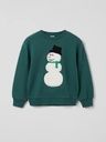 Sweatshirt mit Schneeman