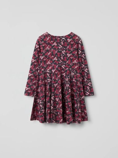 [01-37150.1] Mädchen Jersey-Kleid geblümt (92)