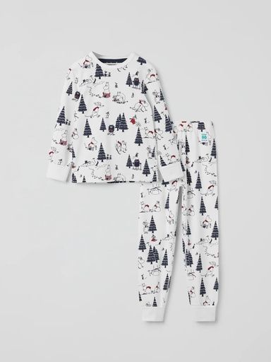 [01-37154.0] Kinder-Pyjama Moomin Winter Sujet (98-104)