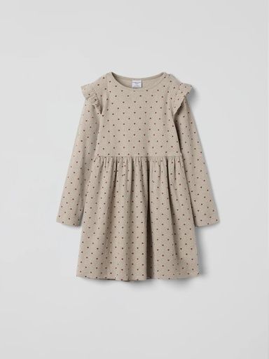 [01-37161.0] Mädchen Langarmkleid gerippt Herzmotiv (92)