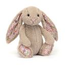 Plüschtier Hase mit Blümchenohren