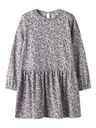 Mädchen Jerseykleid Geblümt
