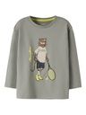 Knaben Langarmshirt Tennis Tiger