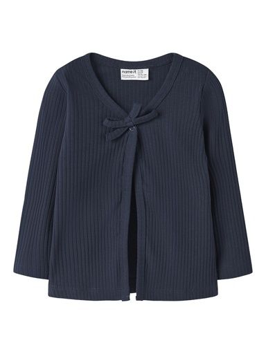 [01-37245.10] Mädchen Strickjacke Mäscheli (Dunkelblau, 122-128)