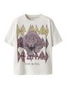 Mädchen T-Shirt Leopard Druck