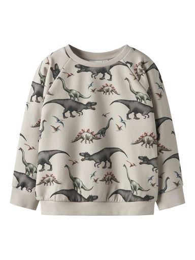 [01-37254.10] Knaben Sweatshirt Dinos (Beige, 98)