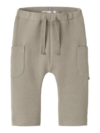 [01-37266.1] Baby Sweathose gerippt mit Taschen (Khaki, 86)