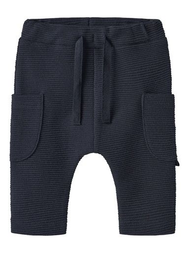 [01-37266.10] Baby Sweathose gerippt mit Taschen (Dunkelblau, 62)